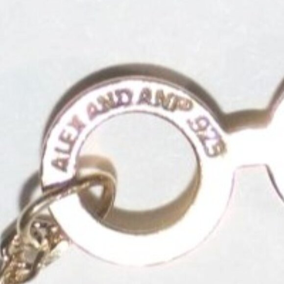 Sterling Silver Gold Tone Harry Potter Alex & Ani Adjustable Bracelet - Picture 4 of 4